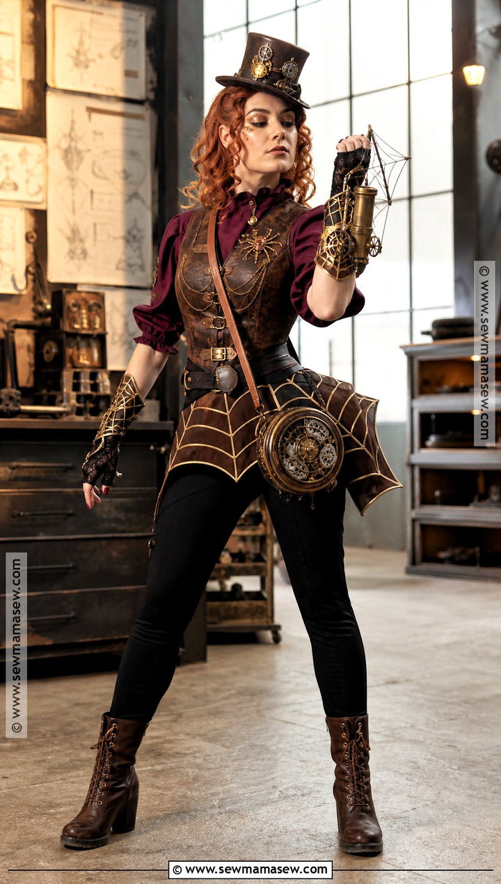 Steampunk Spider Woman Costume - 30 spider woman costume ideas