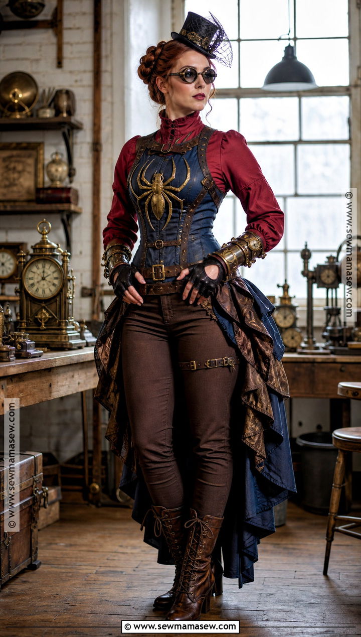 Steampunk Spidergirl Costume - 30 Spidergirl Costume Ideas