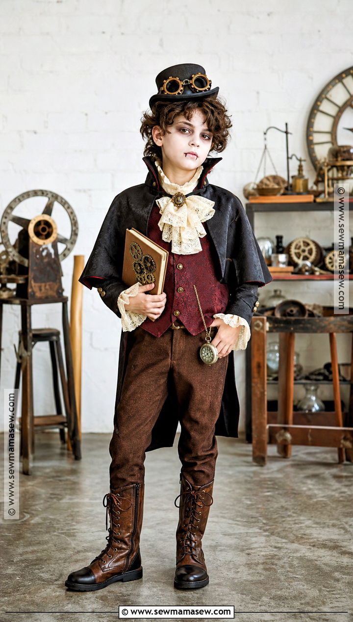 Steampunk Vampire Costume - 30 vampire costume ideas for kids