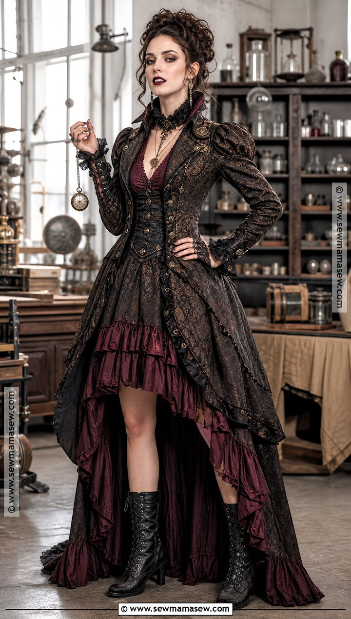 Steampunk Vampire Dress - 45 vampire dress ideas