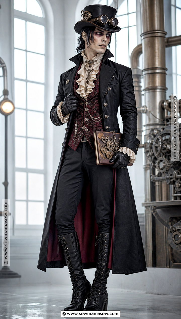 Steampunk Vampire Outfit - 30 vampire clothes for men