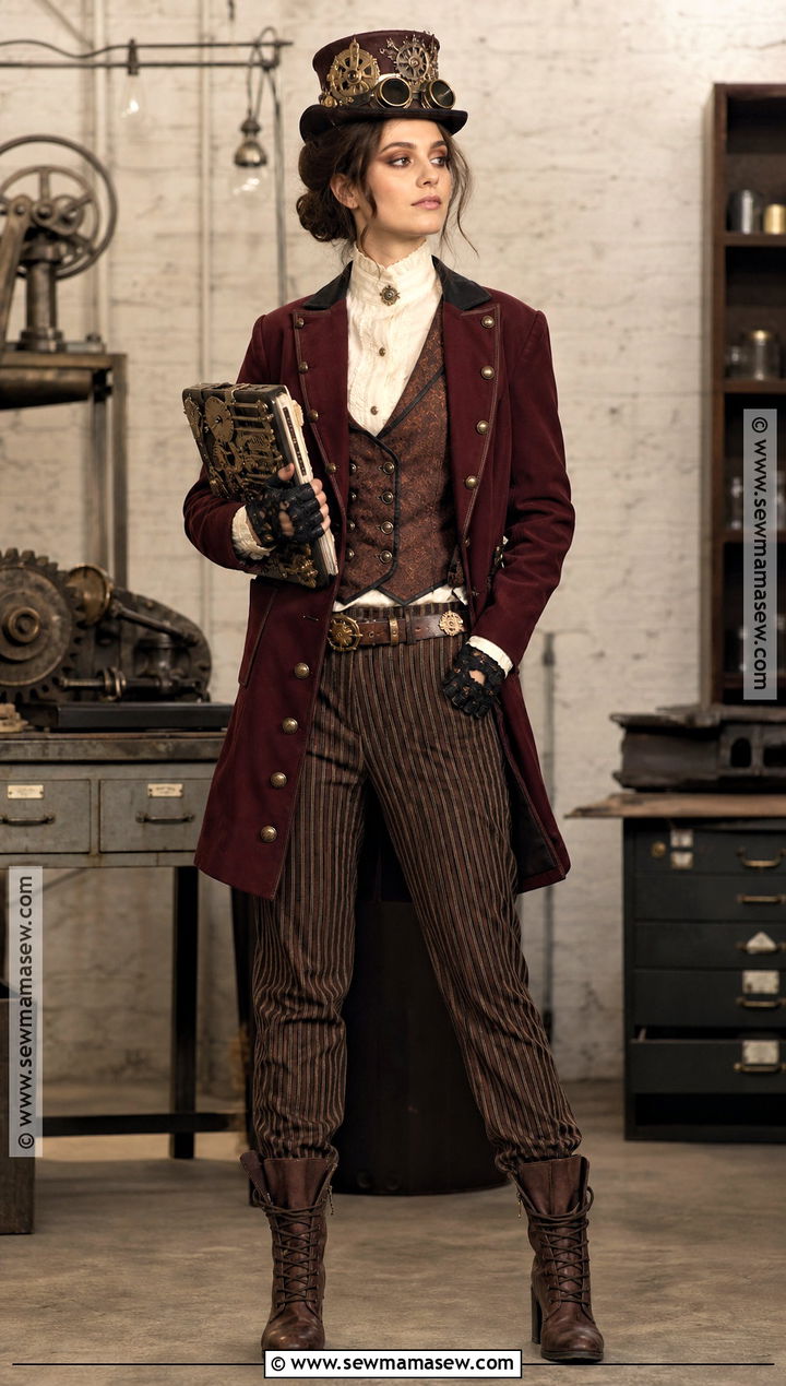 Steampunk Victorian Inventor Costume - 30 steampunk halloween costumes