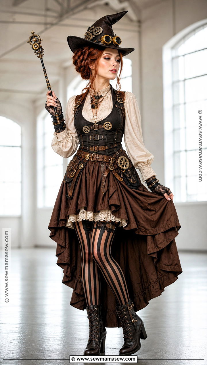 Steampunk Witch Costume - 40 witch costumes for women