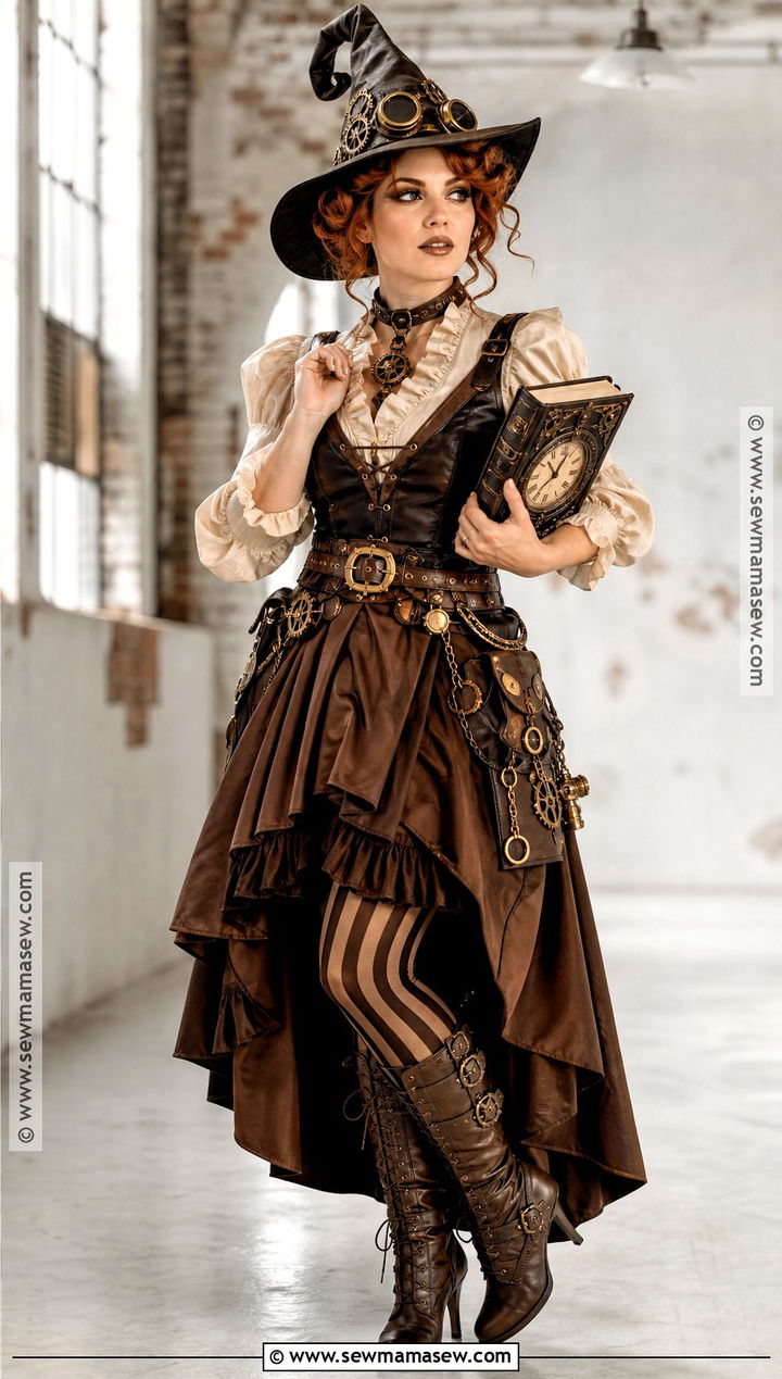 Steampunk Witch Costume - 50 witch costume ideas