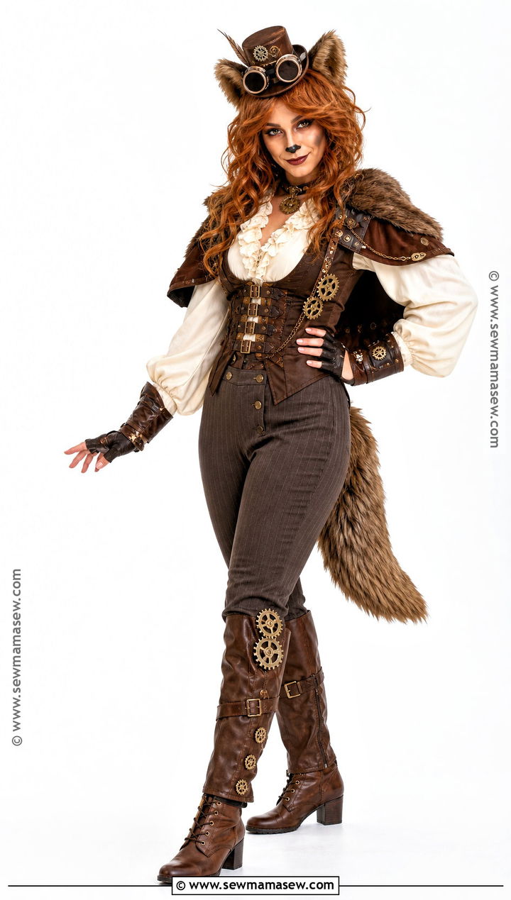 Steampunk Wolf Costume - 40 wolf costume ideas