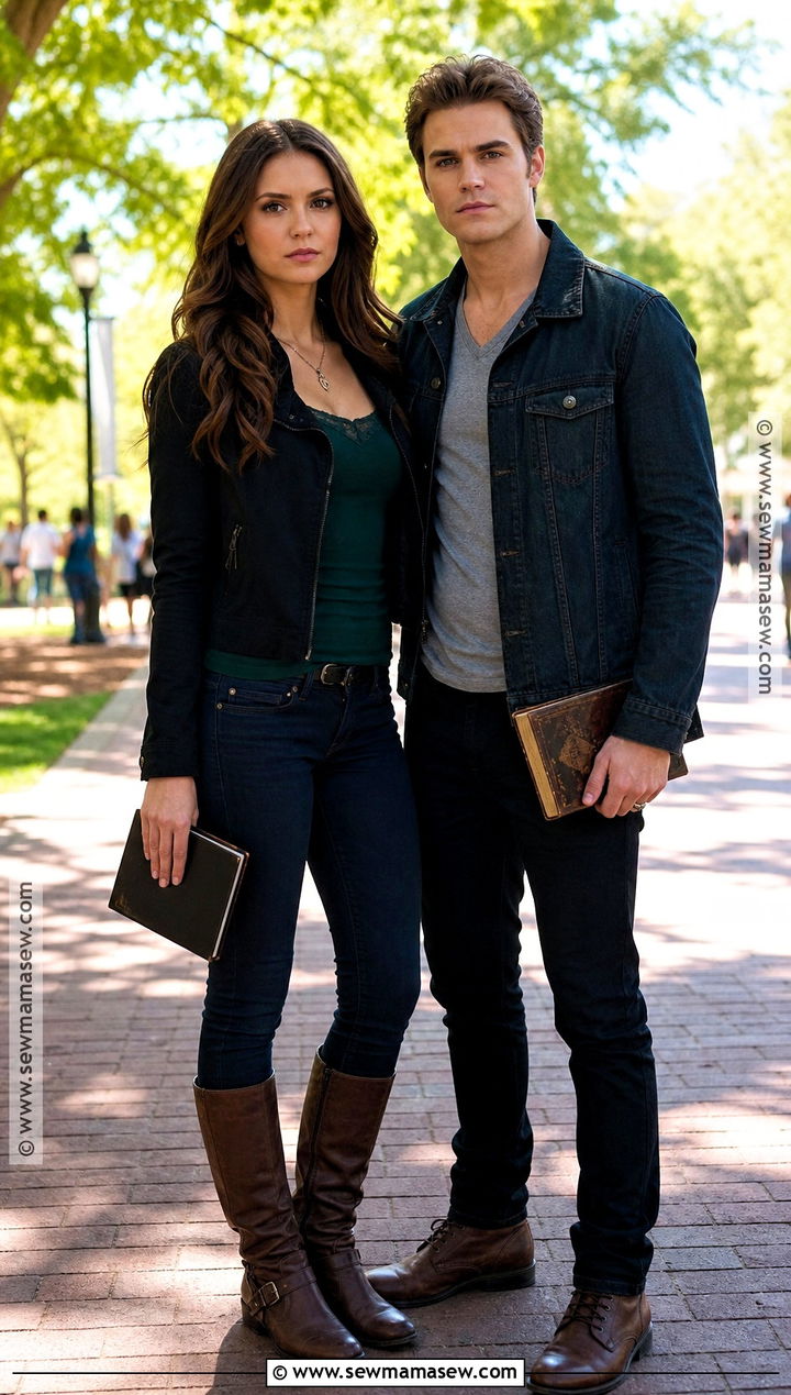 Stefan And Elena Couple Costume - 30 tvd halloween costumes