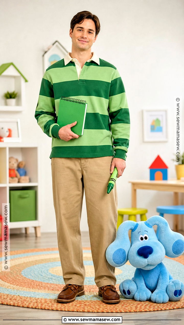 Steve From Blues Clues Costume - 30 childhood characters costume ideas