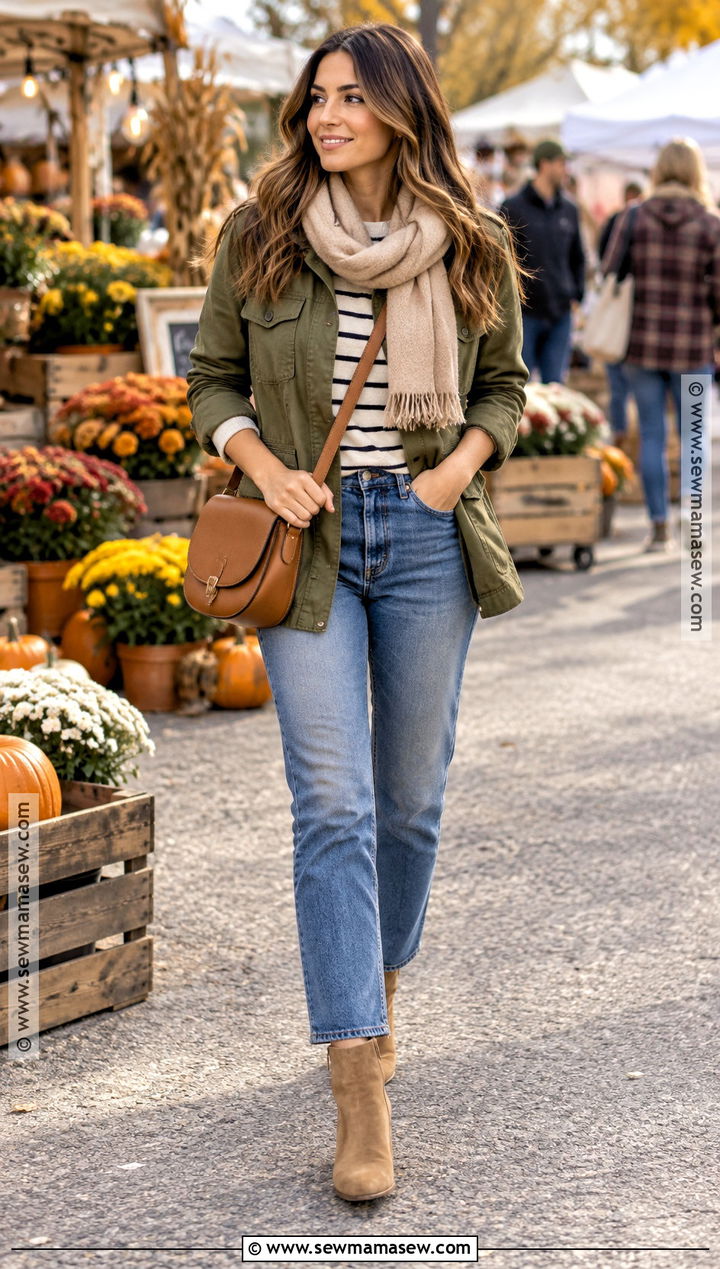Steve Madden Tan Boots With Jeans And A Utility Jacket - 20 steve madden boots outfit fall