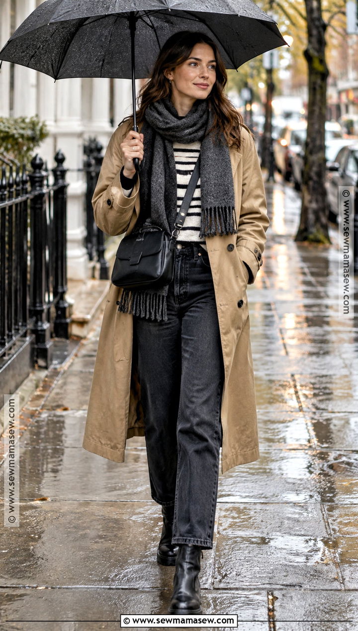 Steve Madden Weatherproof Boots With A Trench Coat - 20 steve madden boots outfit fall