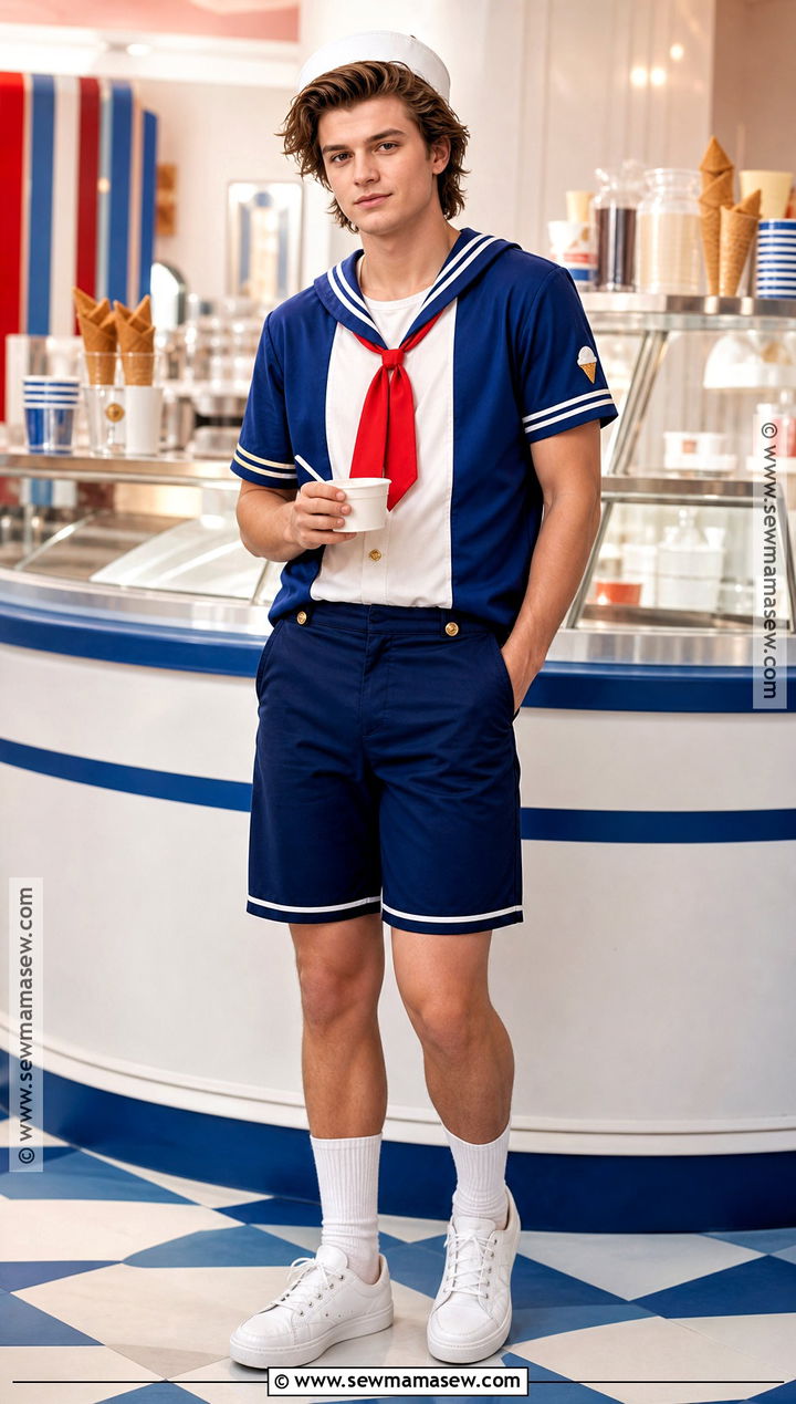 Steve Scoops Ahoy Cosplay - 30 stranger things cosplay ideas