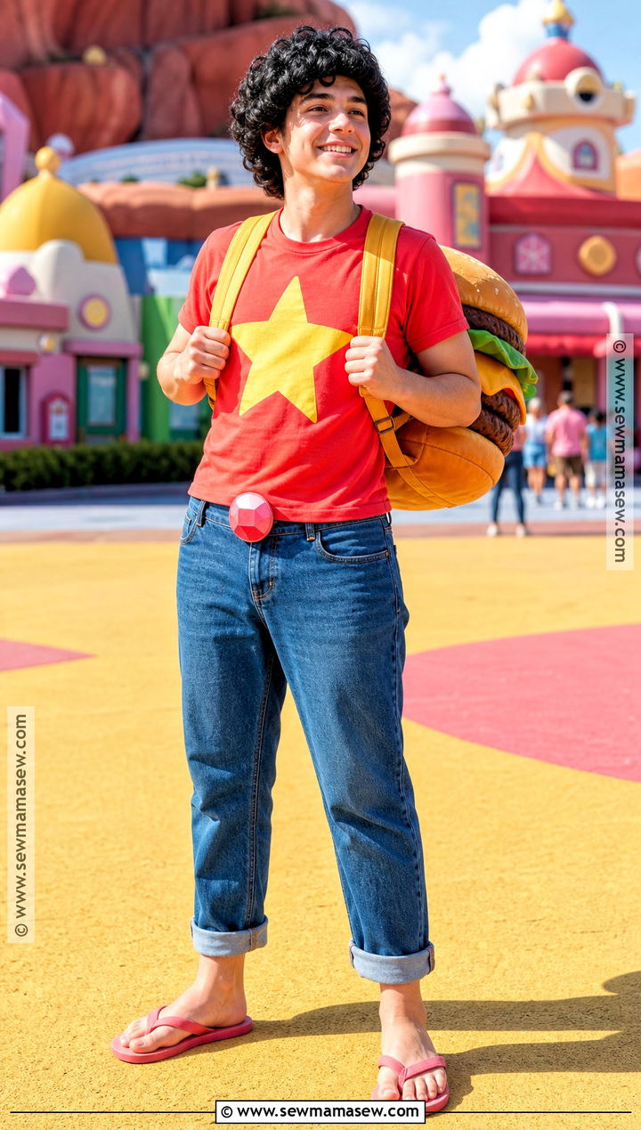 Steven Universe Costume With Star Shirt - 30 Cartoon Network Costumes