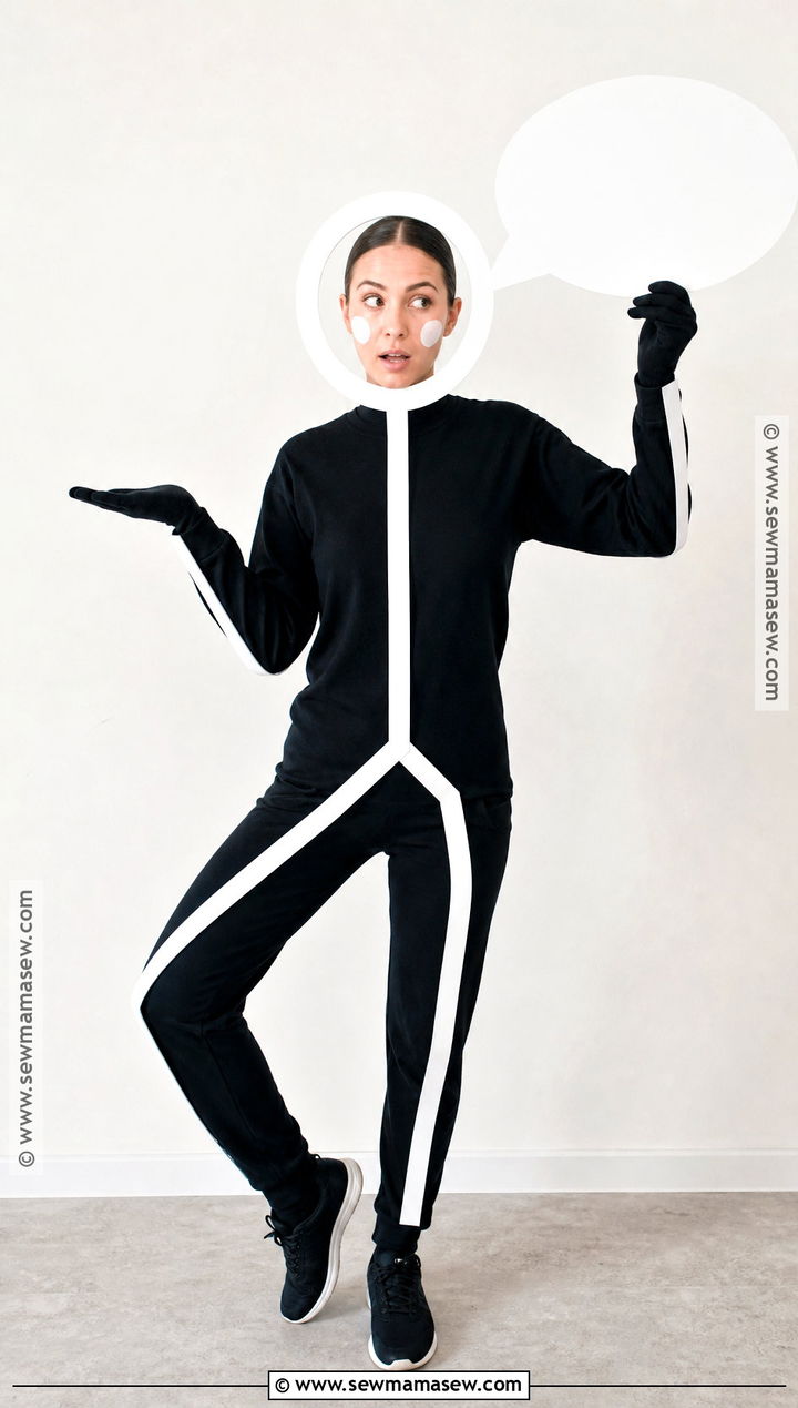 Stick Figure Costume - 50 funny costumes