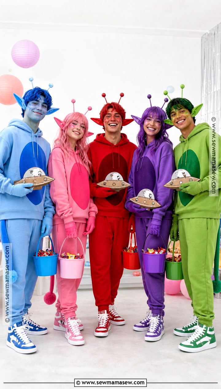 Stitch Alien Group Costume - 30 stitch halloween costume ideas