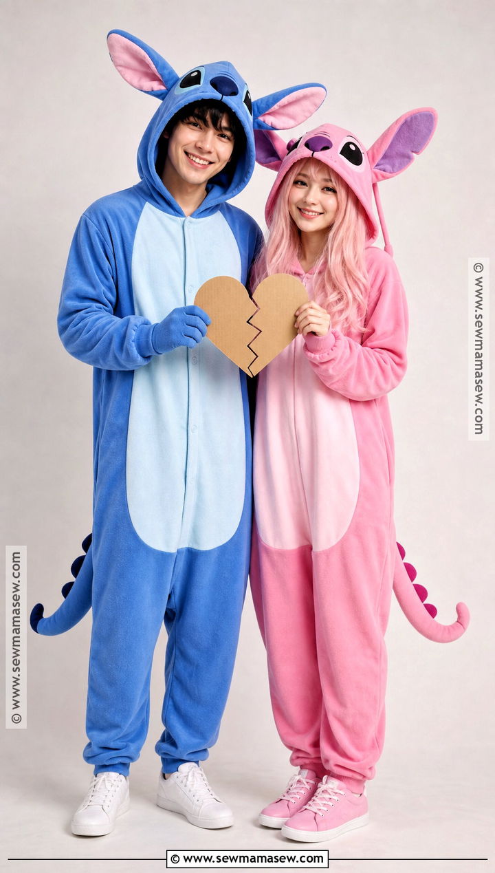 Stitch And Angel Couple Costume - 40 lilo and stitch costume ideas