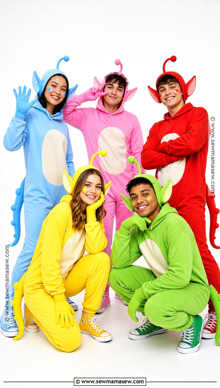 Stitch Experiment Group Costume - 35 stitch costume ideas