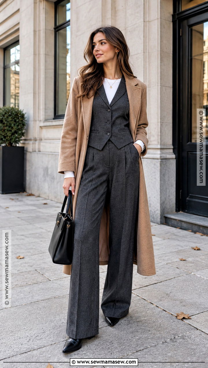 Stockholm Vest Layering Outfit - 25 stockholm style fall outfits