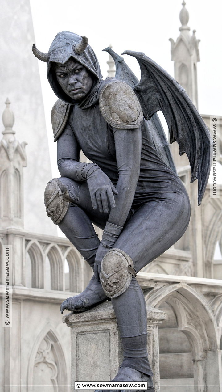 Stone Gargoyle Cosplay - 30 scary cosplay ideas