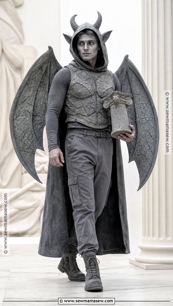 Stone Gargoyle Costume - 35 Alternative Halloween Costumes
