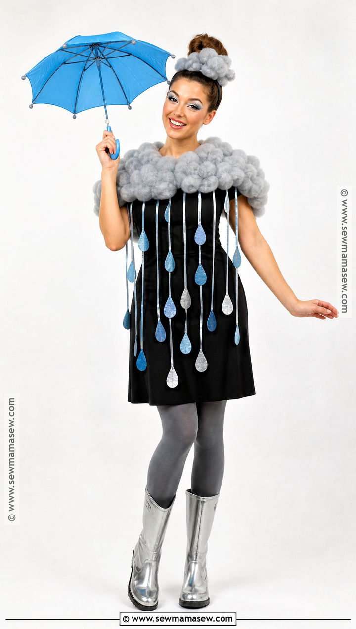 Storm Cloud Costume With Black Dress - 30 costumes with black dress