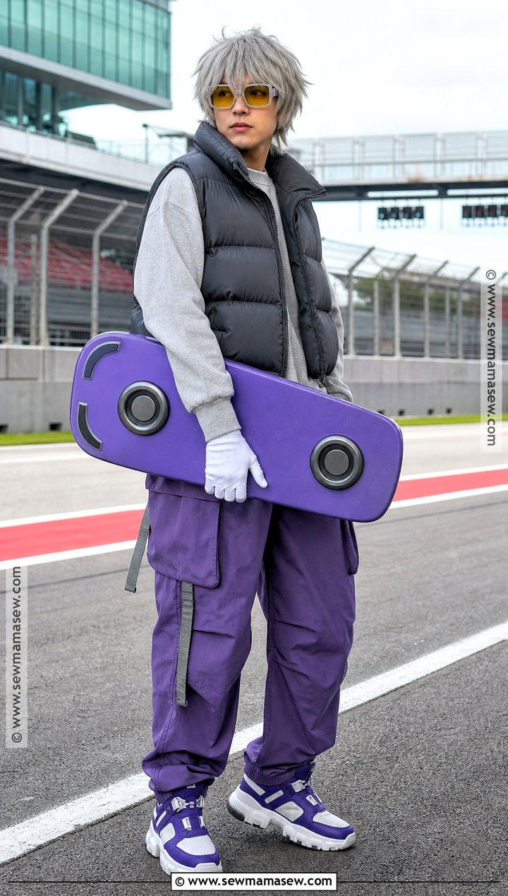 Storm The Albatross Cosplay With Gray Vest - 40 sonic cosplay ideas