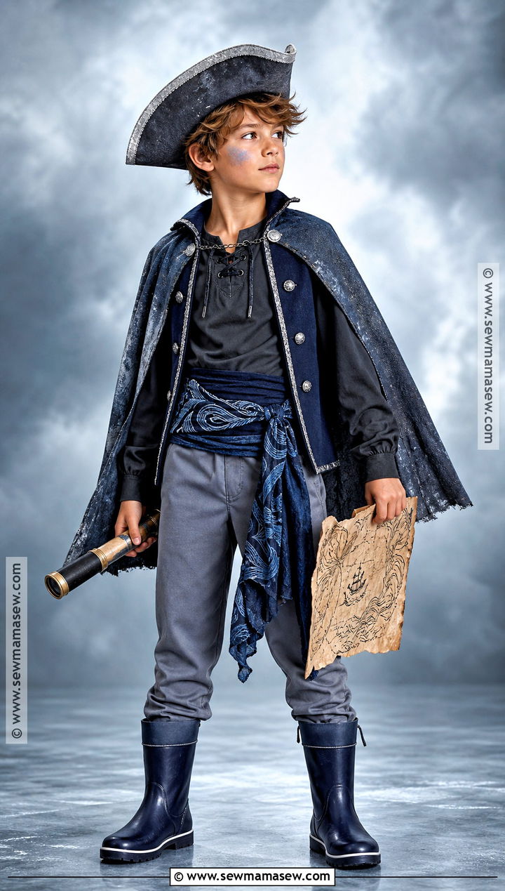 Stormy Sea Pirate Costume - 35 pirate costume ideas for kids