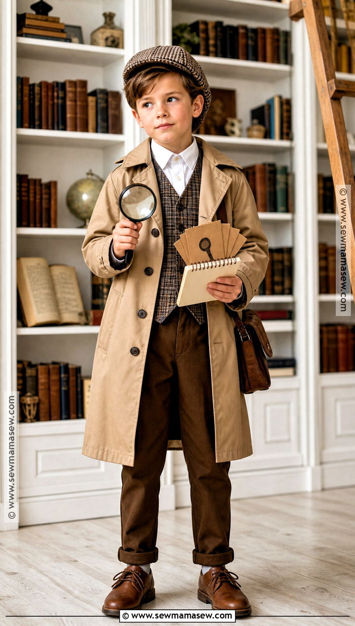 Storybook Detective Boy Costume - 35 boy costumes