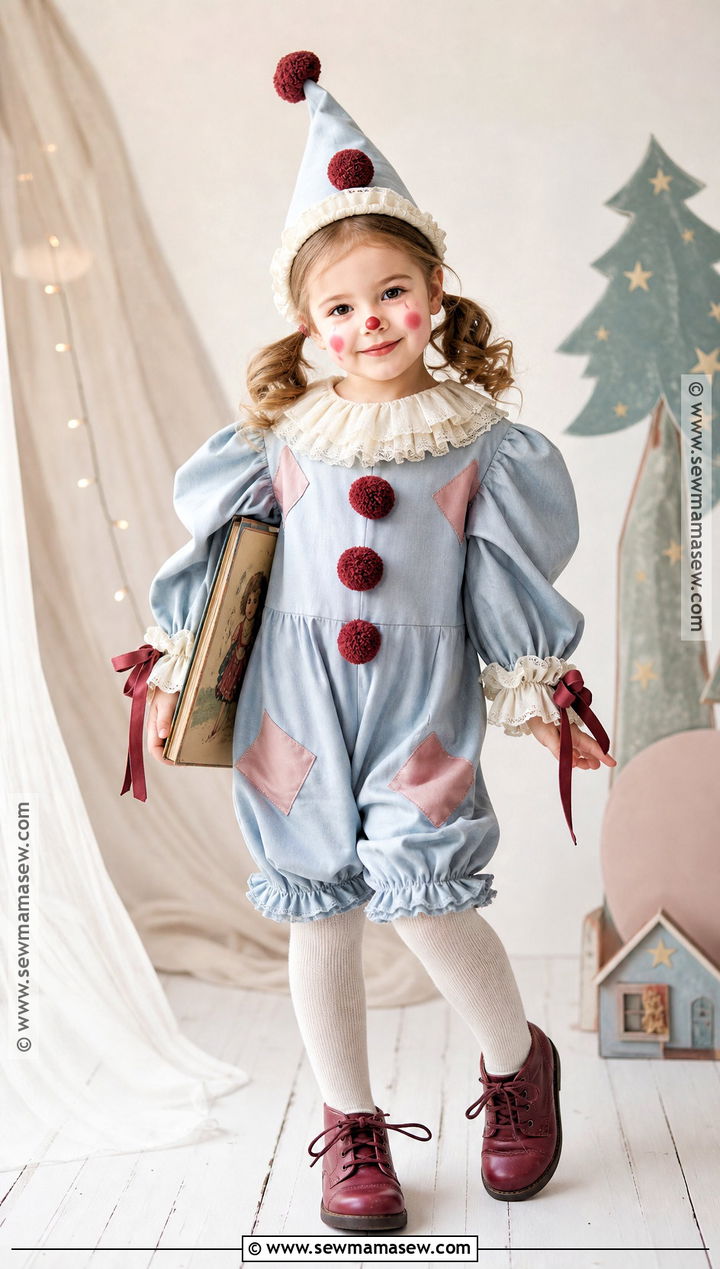 Storybook Girl Clown Costume - 30 girl clown costume ideas