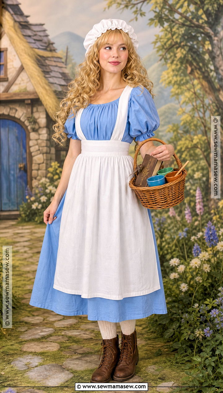 Storybook Goldie Locks Costume With Bonnet - 35 goldie locks costume ideas