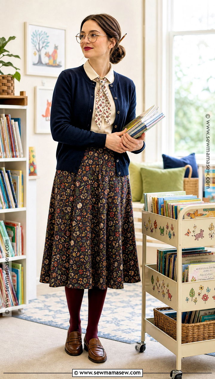 Storybook Librarian Teacher Costume - 30 teacher costumes for halloween