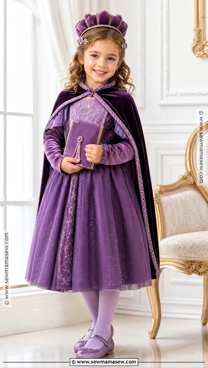 Storybook Princess Costume With Sparkly Cape - 40 kids costumes
