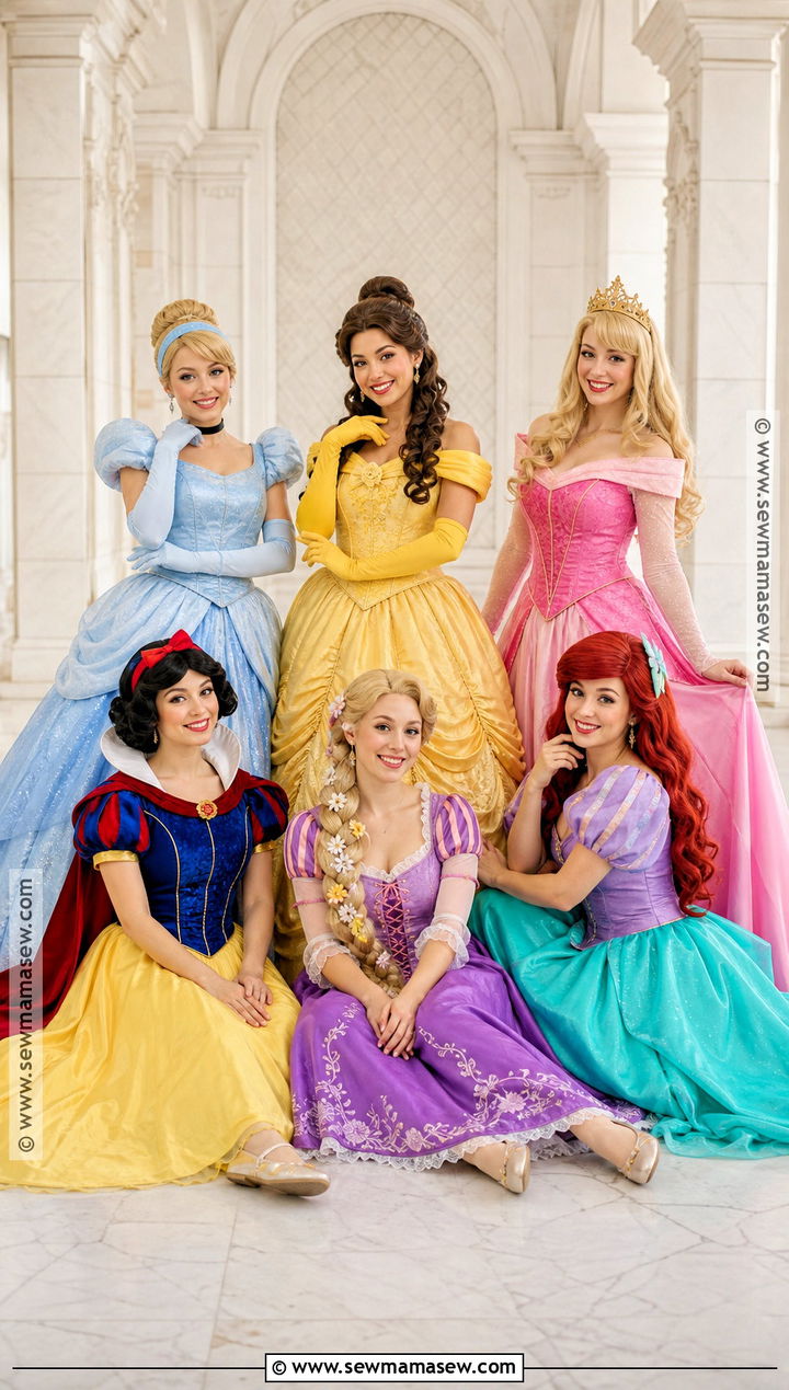 Storybook Princess Group Of Six Halloween Costume - 30 group of six halloween costume ideas