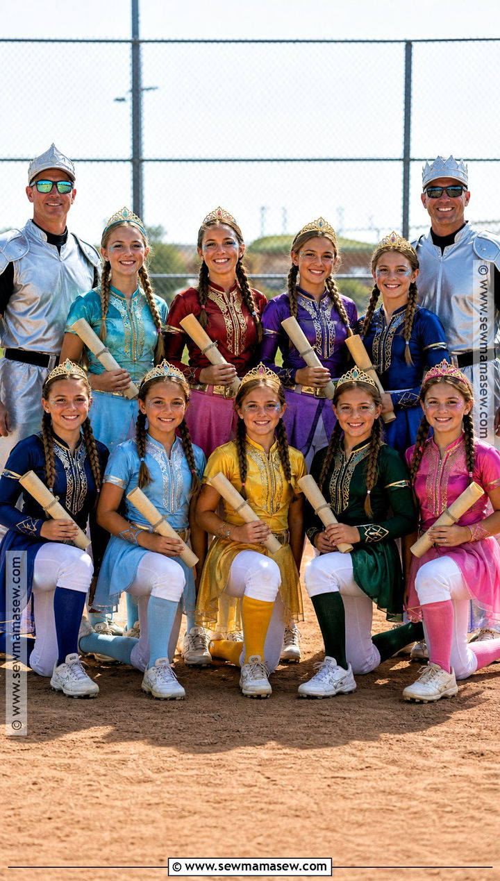 Storybook Princess Softball Team Costume - 35 softball team halloween costume ideas