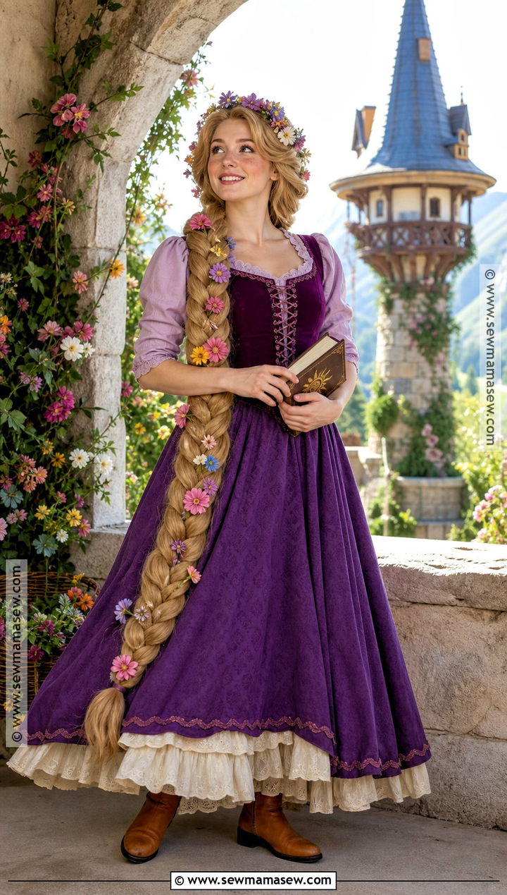 Storybook Rapunzel Cosplay - 35 rapunzel cosplay ideas
