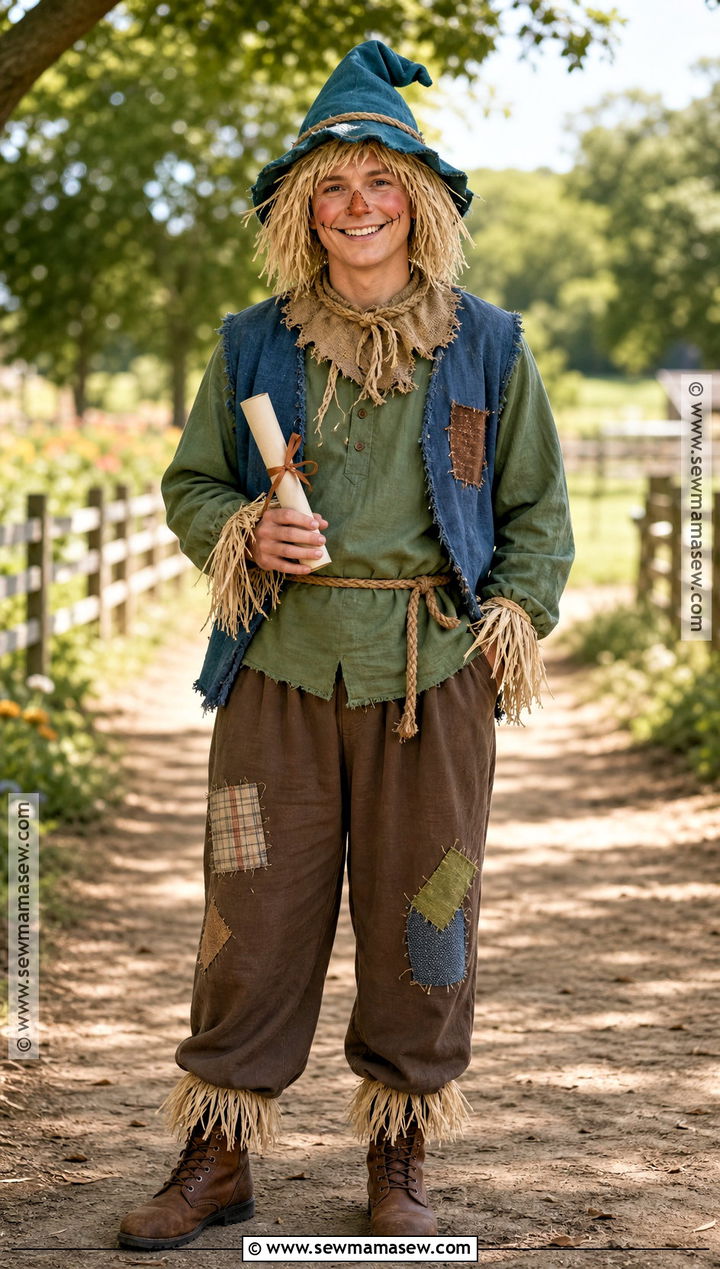 Storybook Scarecrow Costume - 35 Scare Crow Halloween Costume Ideas