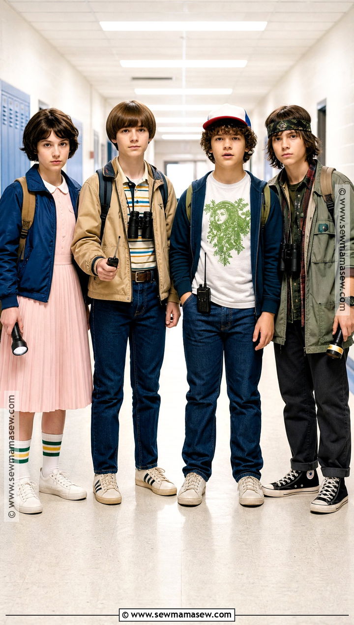 Stranger Things Group Costume - 35 4 group halloween costumes