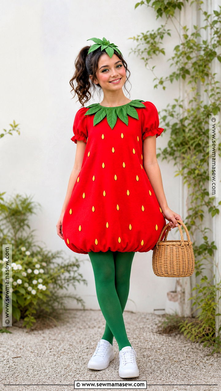 Strawberry Costume - 30 Creative Costume Ideas for Women