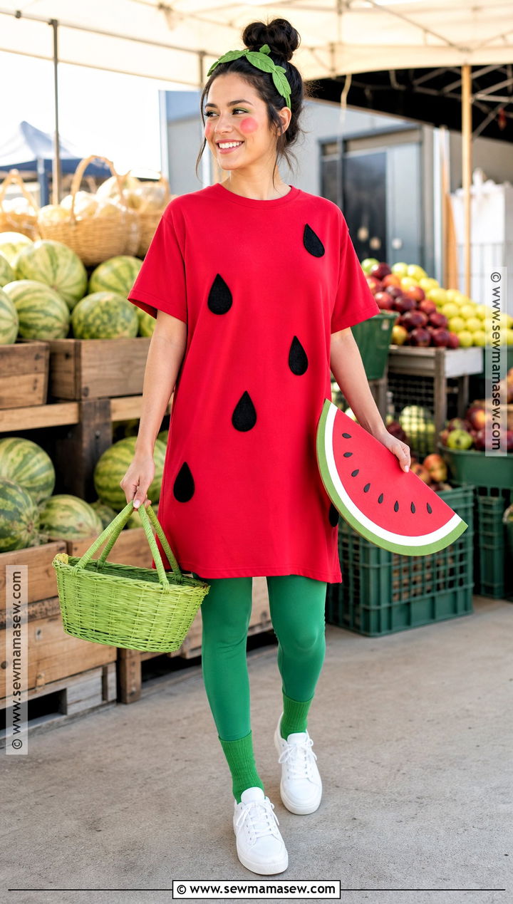 Strawberry Food Costume - 30 dress up day ideas