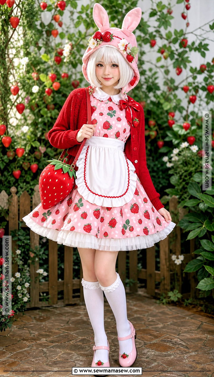 Strawberry My Melody Cosplay - 35 my melody cosplay ideas