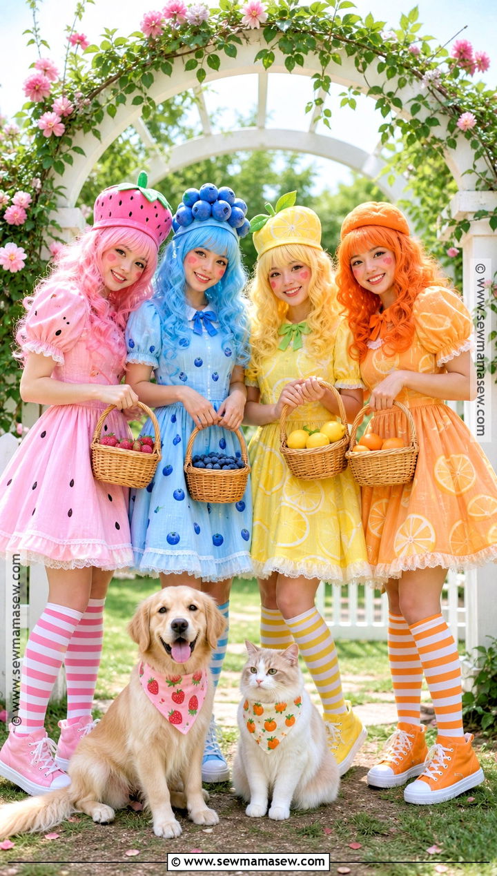 Strawberry Shortcake And Friends Pet Group Costume - 30 strawberry shortcake and friends costume ideas