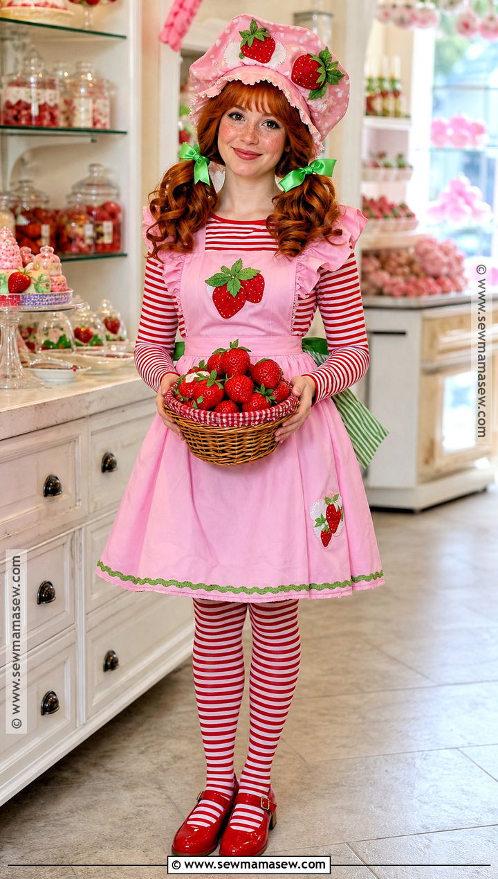 Strawberry Shortcake Costume - 40 red head halloween costumes