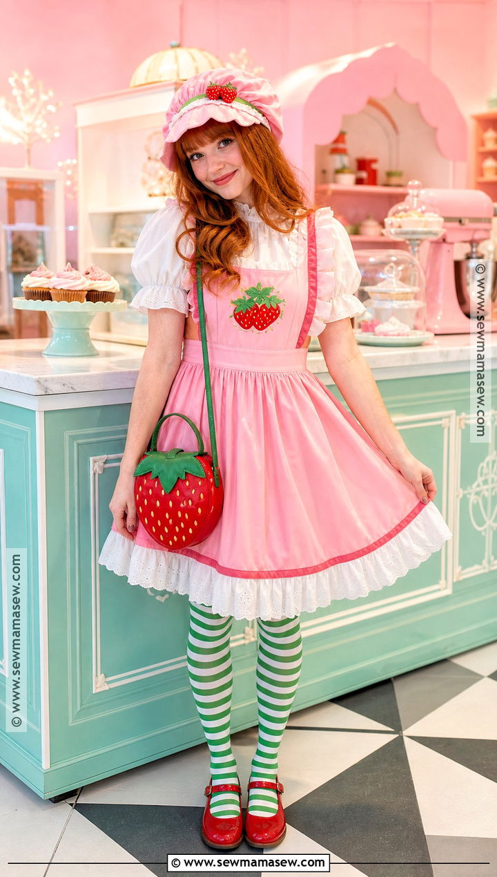 Strawberry Shortcake Costume With Ginger Hair - 30 ginger halloween costumes red hair