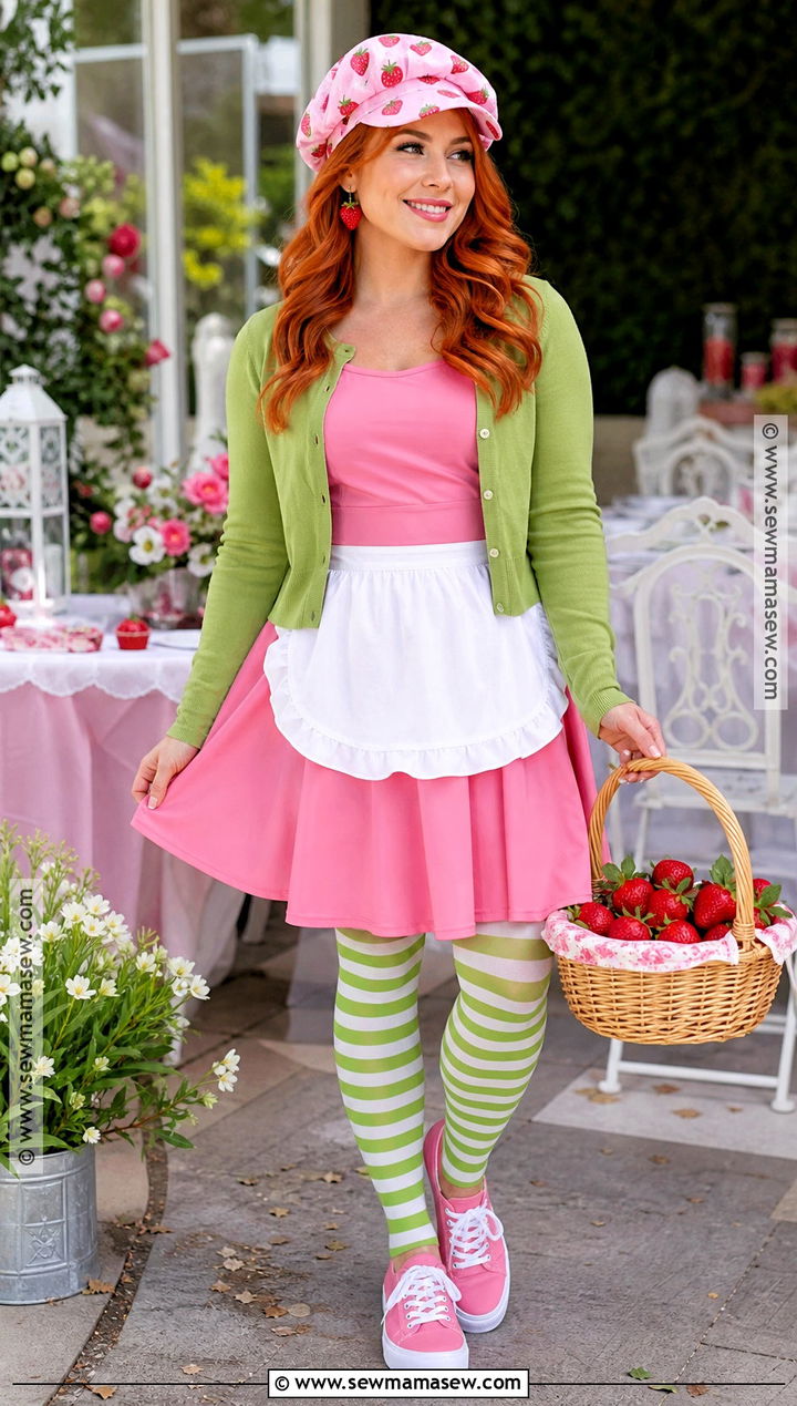 Strawberry Shortcake Costume With Red Hair - 30 halloween costumes women red hair