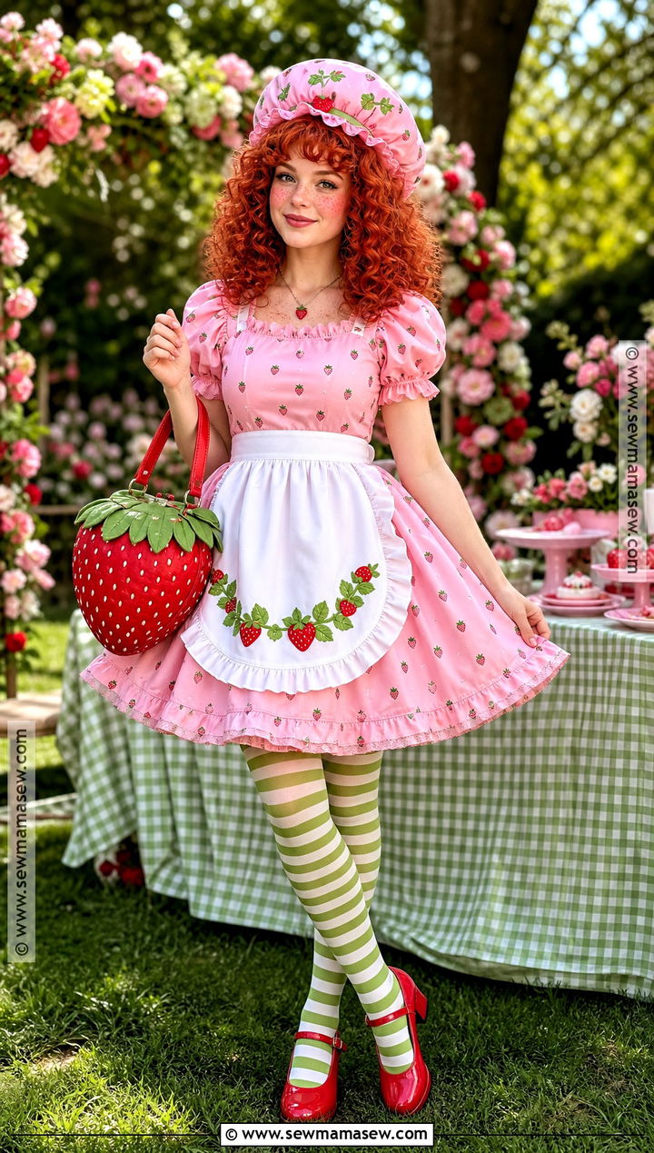 Strawberry Shortcake Costume With Red Hair - 40 red hair costume ideas
