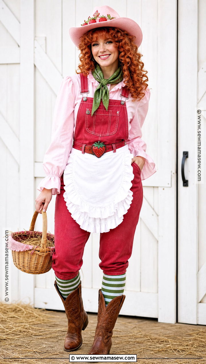 Strawberry Shortcake Cowgirl Costume - 50 strawberry shortcake costume ideas
