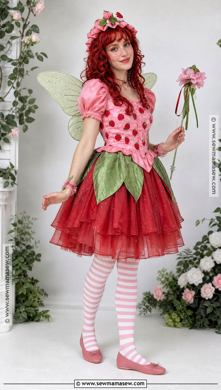 Strawberry Shortcake Fairy Costume - 50 strawberry shortcake costume ideas