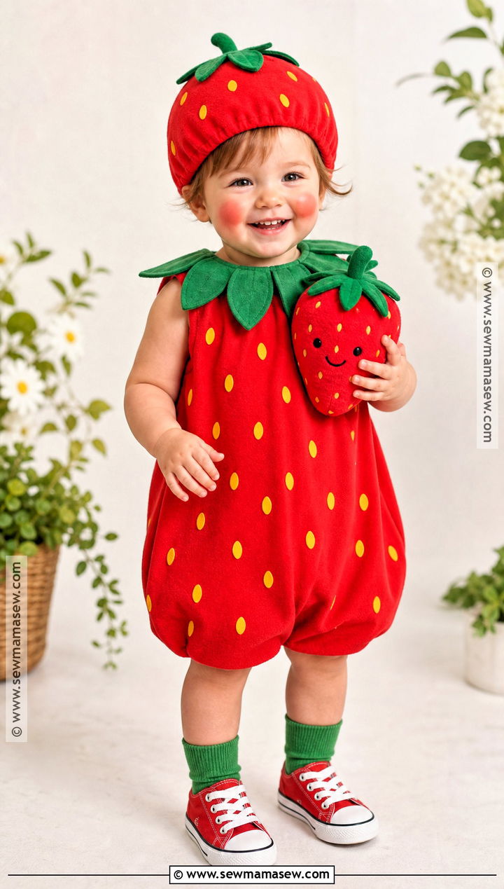 Strawberry Toddler Costume - 35 toddler costumes