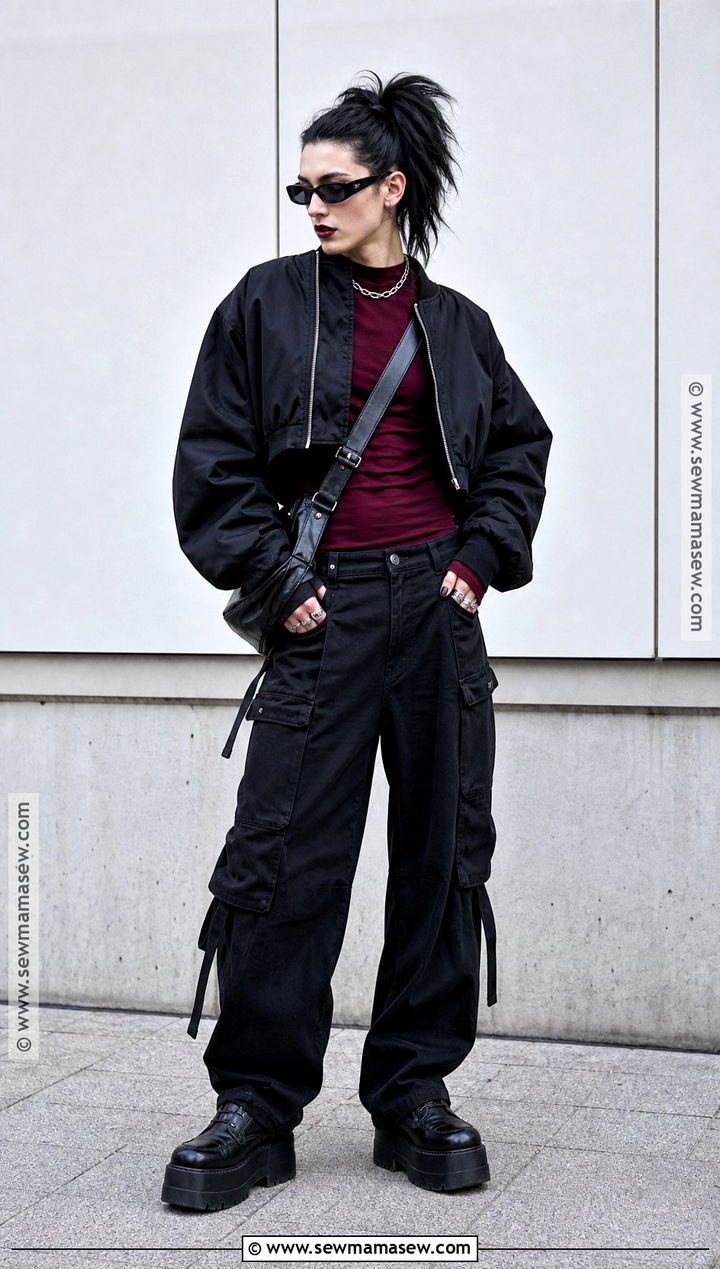 Streetwear Cargo Pants Vampire Outfit - 40 modern vampire outfit ideas