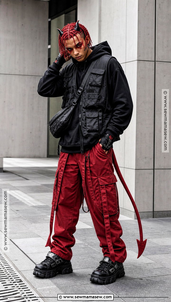 Streetwear Demon Outfit For Men - 30 demon outfit male ideas