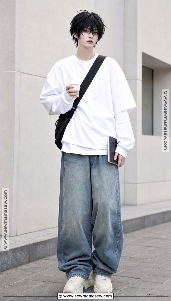 Streetwear L Cosplay With Baggy Jeans - 40 l cosplay ideas
