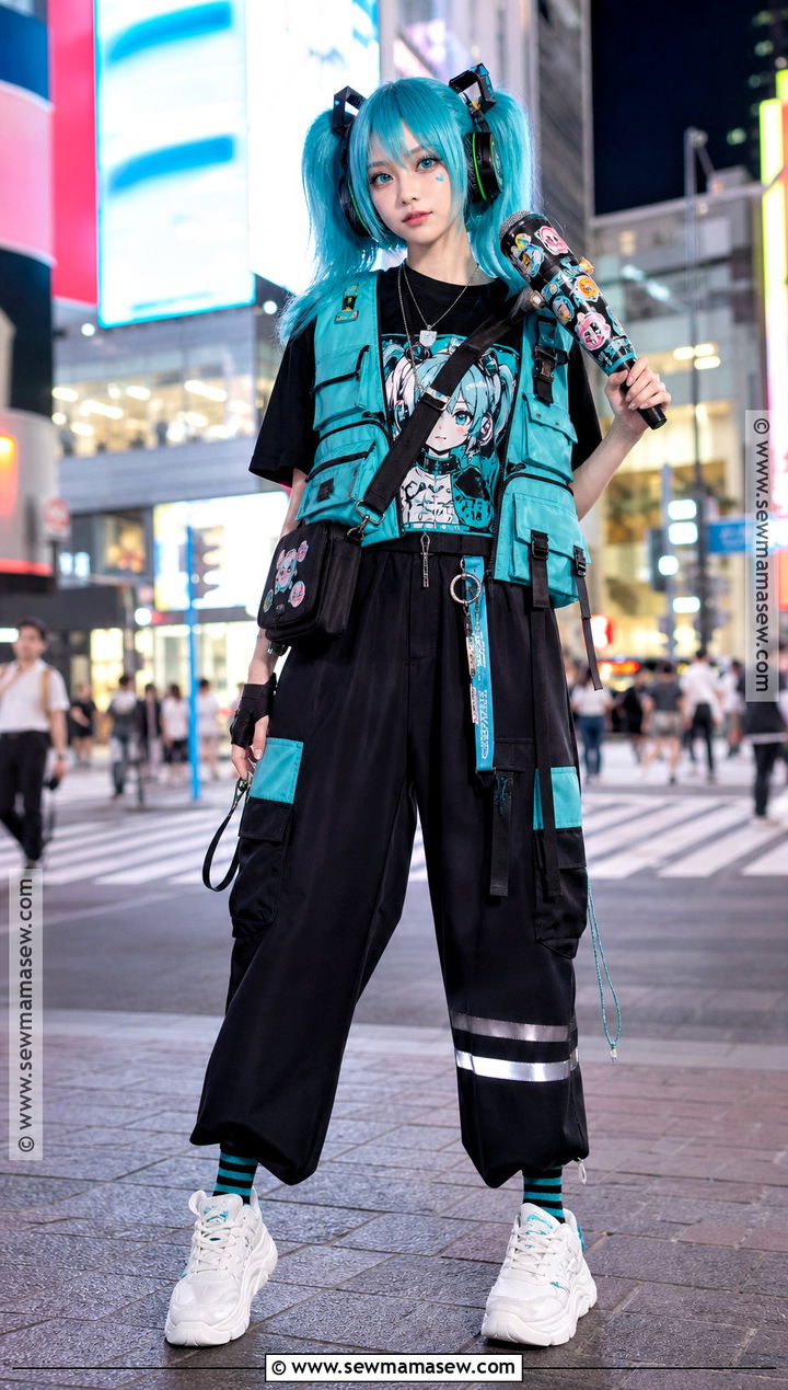 Streetwear Miku Cosplay Costume - 45 miku cosplay ideas
